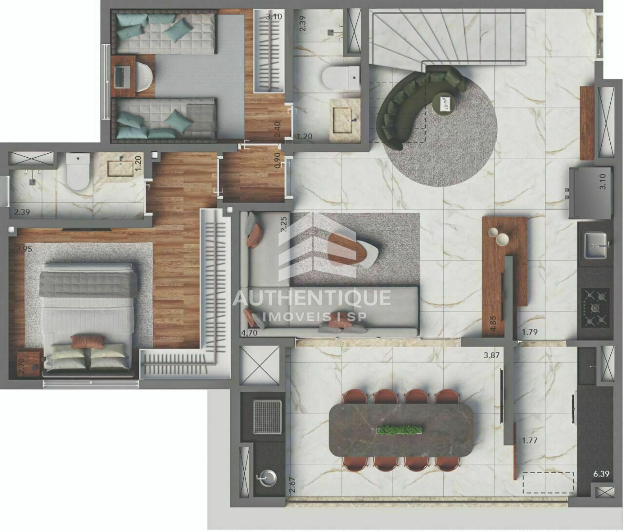 Apartamento, 3 quartos, 131 m² - Foto 15