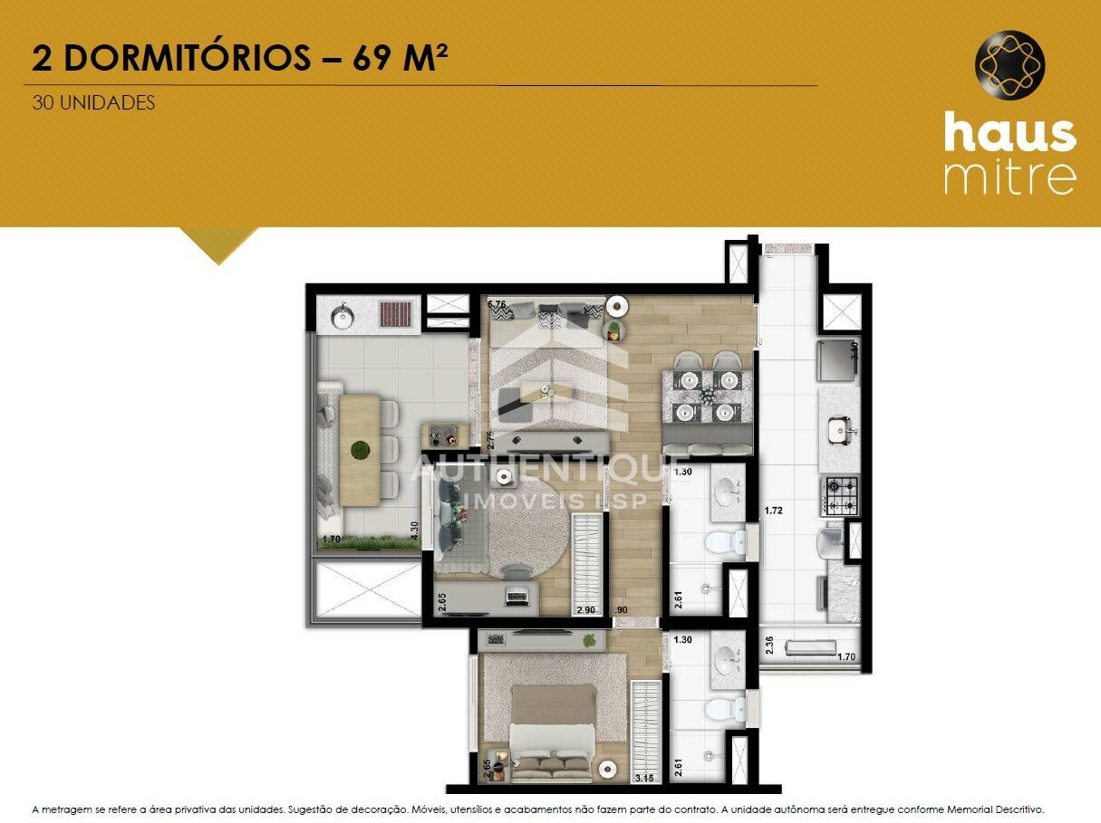 Apartamento, 2 quartos, 94 m² - Foto 22