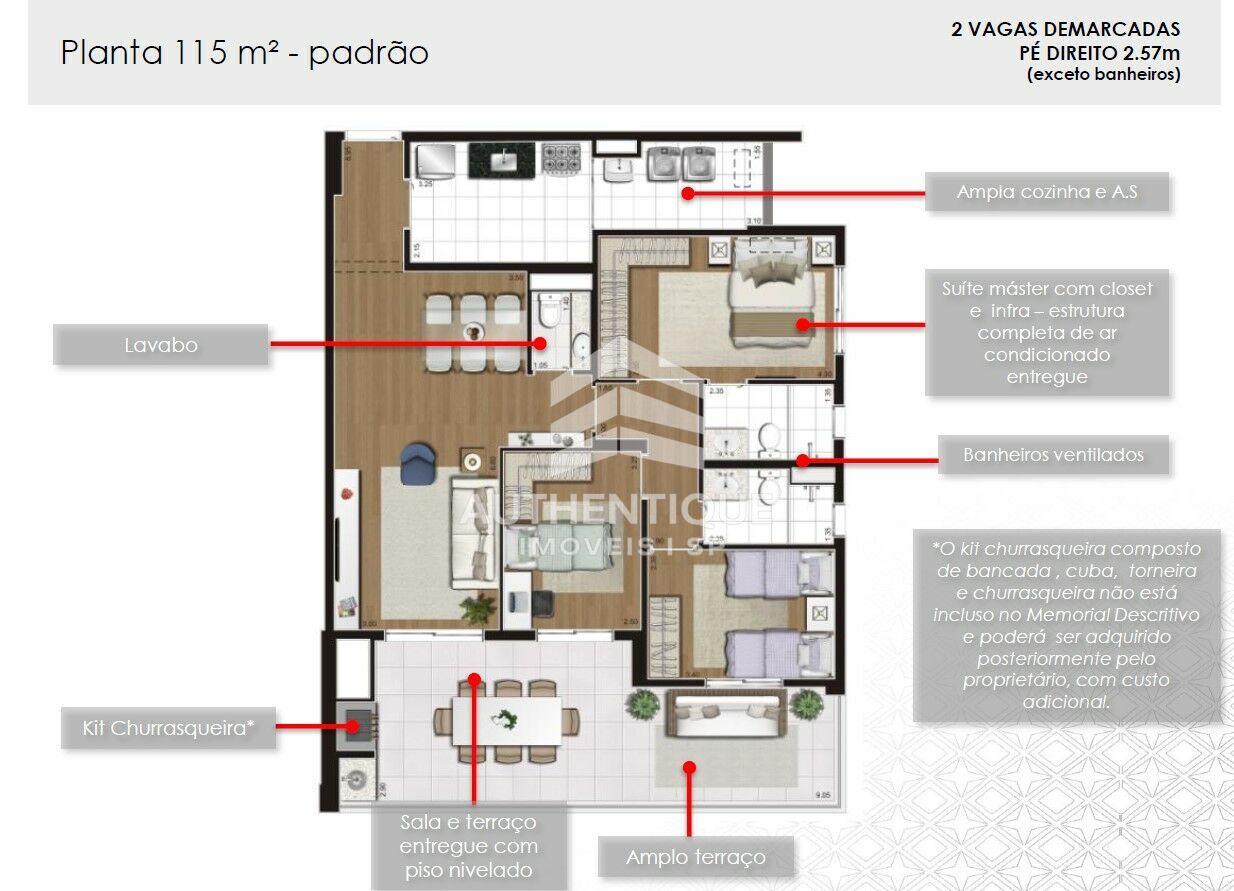 Apartamento, 2 quartos, 115 m² - Foto 29