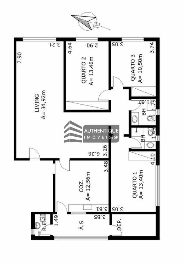 Apartamento à venda com 3 quartos, 119m² - Foto 37