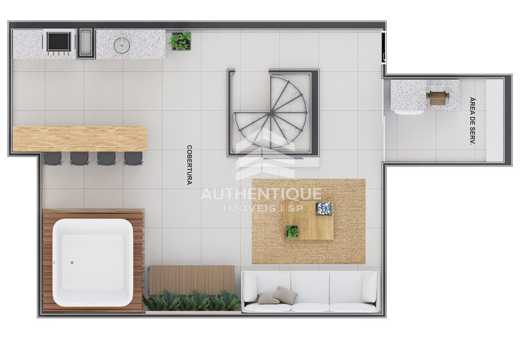 Cobertura, 2 quartos, 102 m² - Foto 23