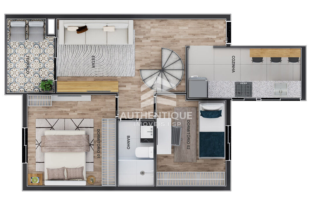 Cobertura, 2 quartos, 102 m² - Foto 22