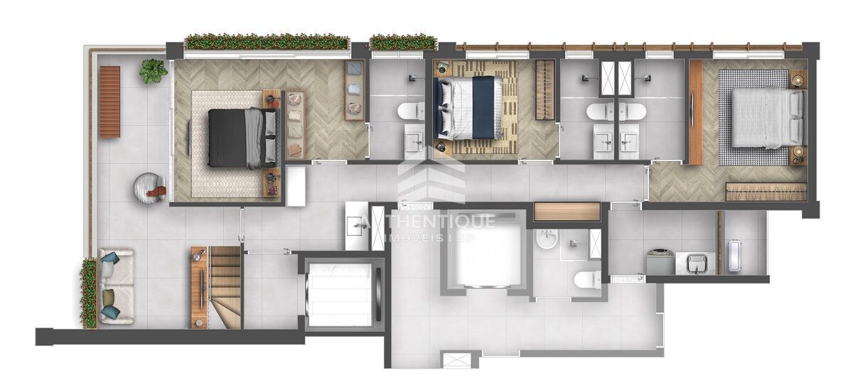 Cobertura, 3 quartos, 188 m² - Foto 26
