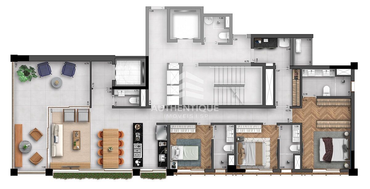 Cobertura, 3 quartos, 188 m² - Foto 24