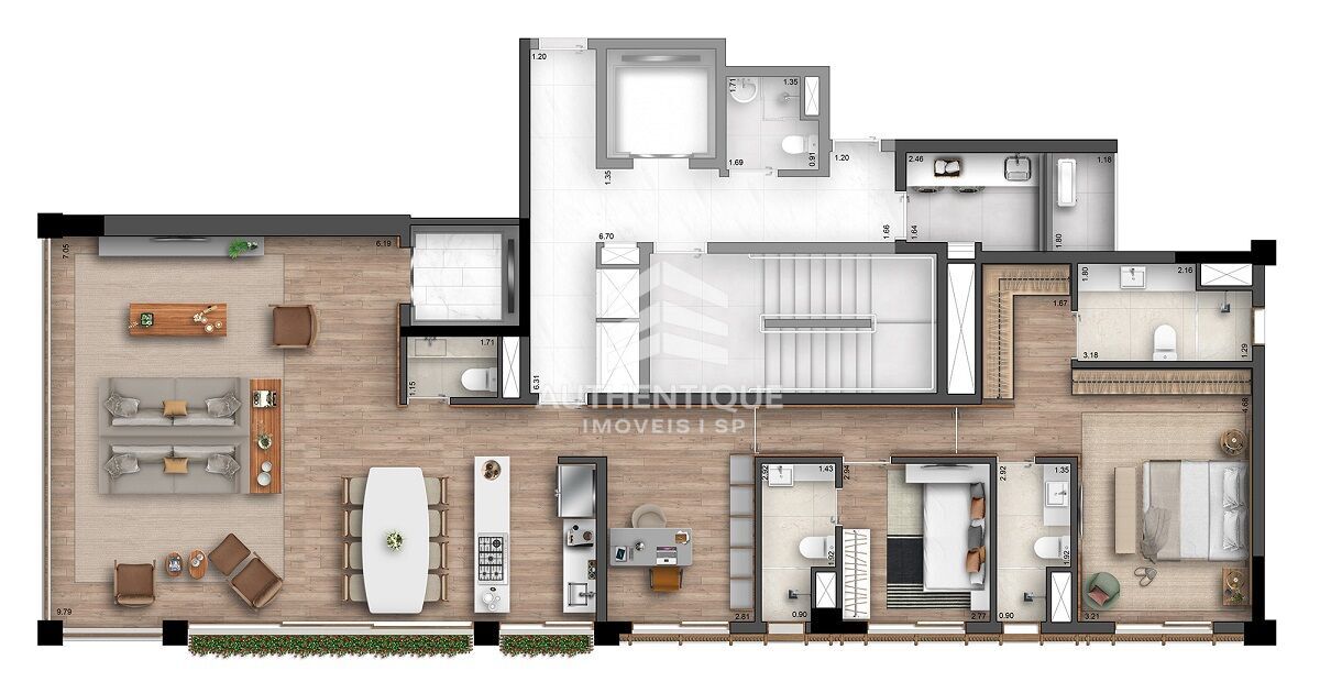 Cobertura, 3 quartos, 188 m² - Foto 23