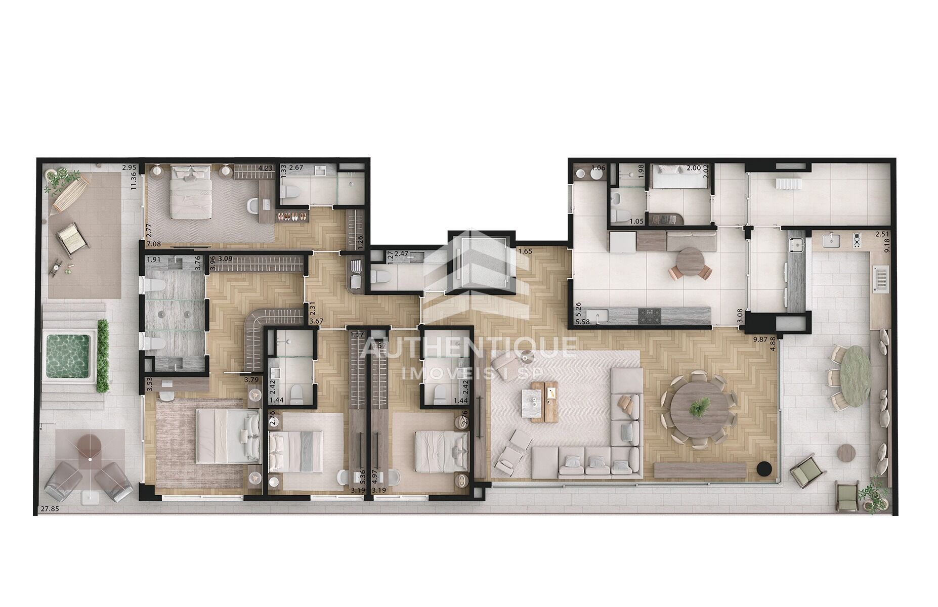 Apartamento, 4 quartos, 240 m² - Foto 22