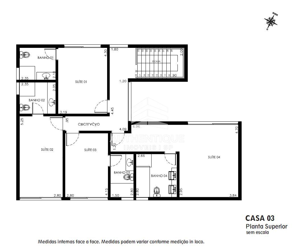 Casa de Condomínio, 4 quartos - Foto 21