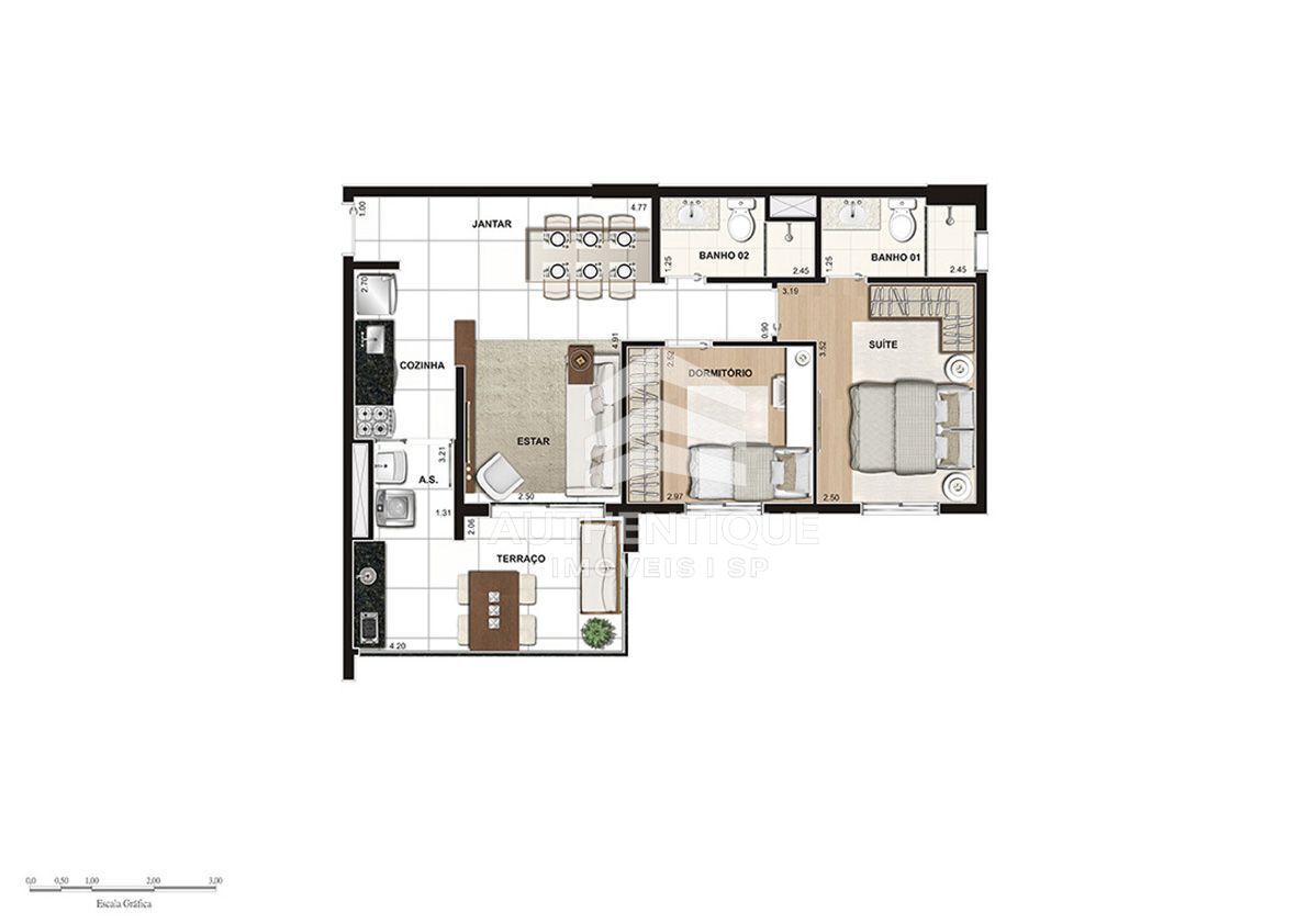 Apartamento, 2 quartos, 64 m² - Foto 17