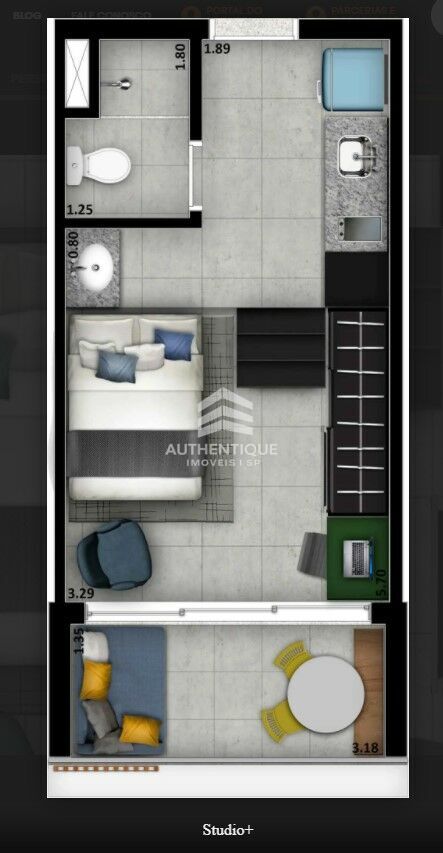 Apartamento, 1 quarto, 39 m² - Foto 24