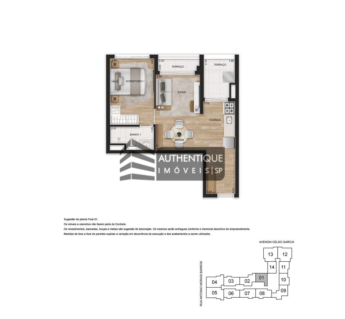 Apartamento à venda com 2 quartos, 51m² - Foto 43