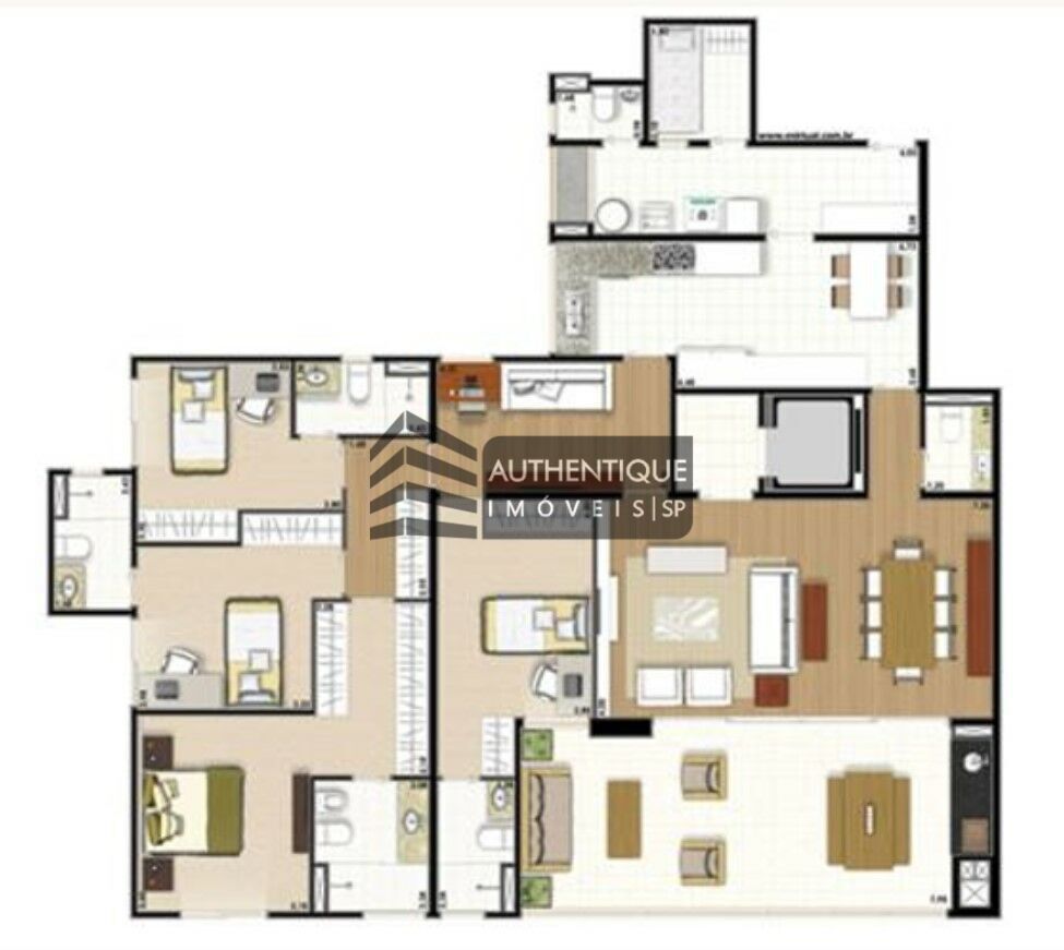 Apartamento, 3 quartos, 209 m² - Foto 45