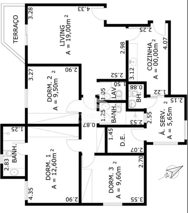 Apartamento, 3 quartos, 99 m² - Foto 40