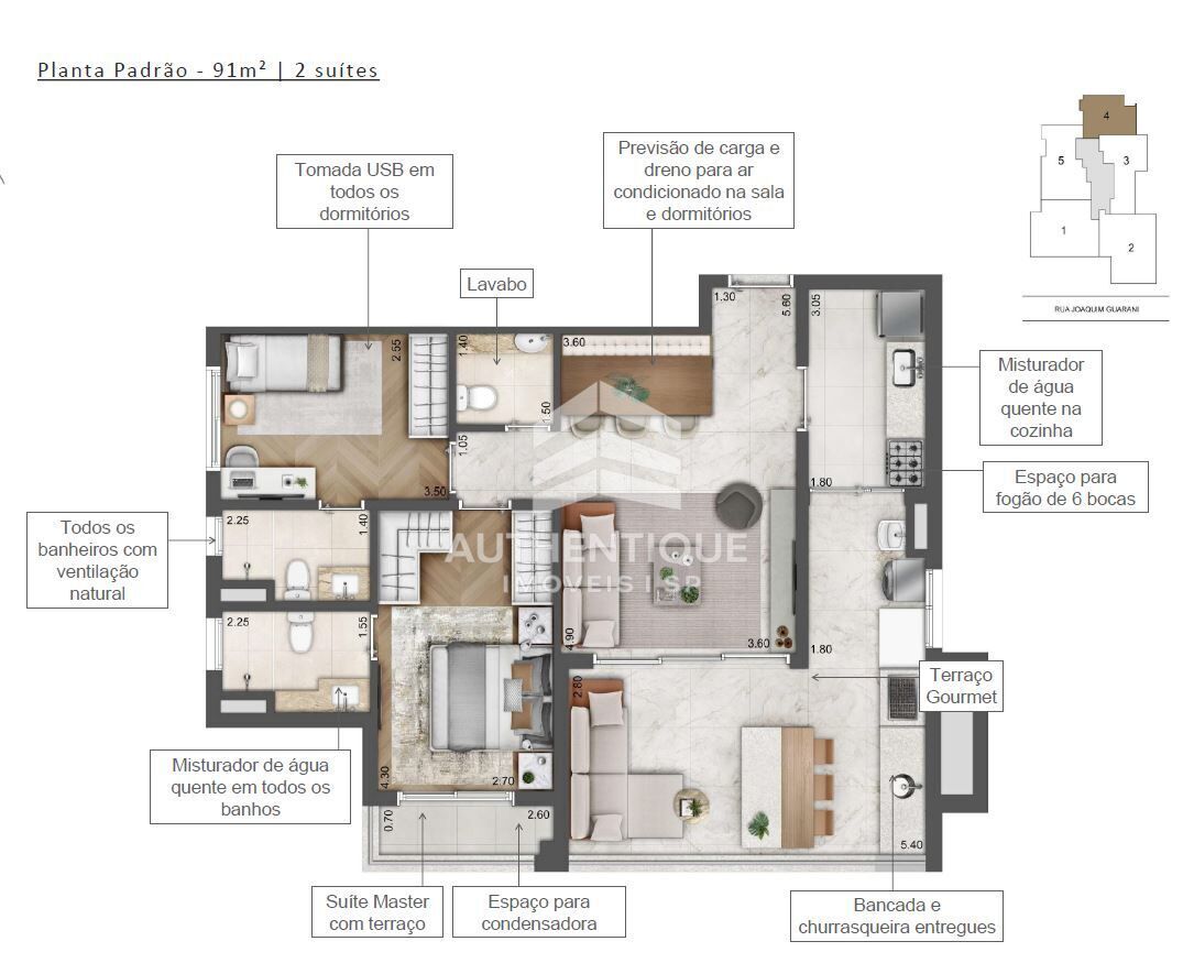 Apartamento, 3 quartos, 156 m² - Foto 17