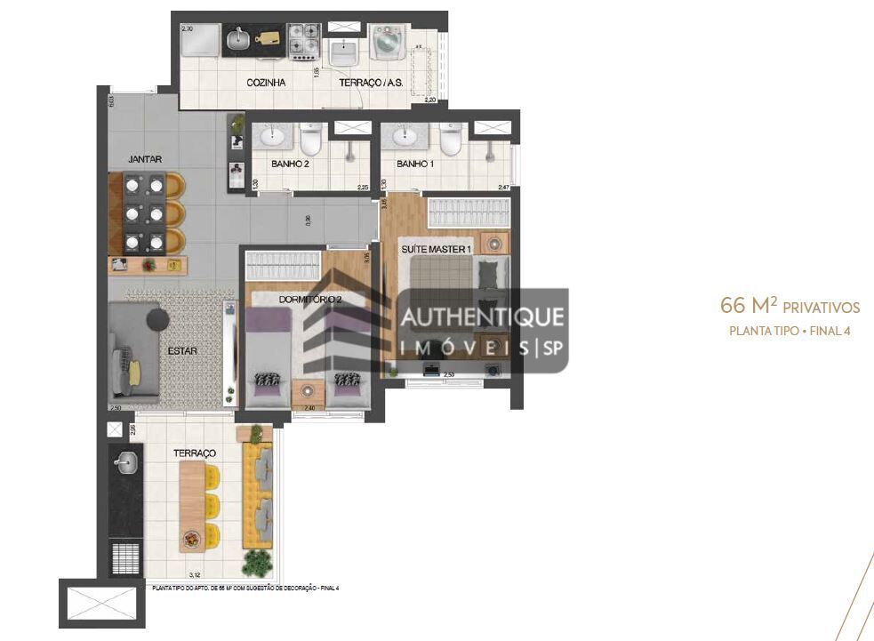 Apartamento à venda com 3 quartos, 80m² - Foto 18