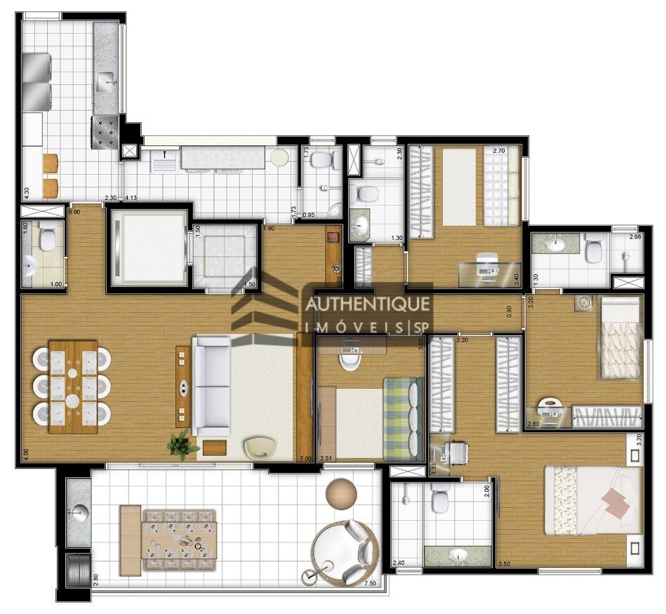 Apartamento à venda com 3 quartos, 123m² - Foto 22