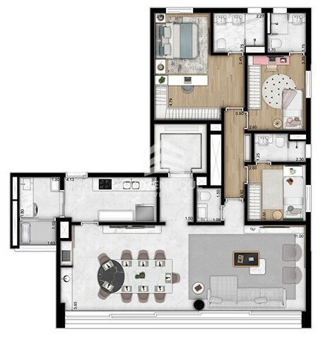 Apartamento, 3 quartos, 130 m² - Foto 19