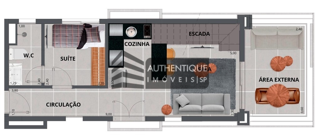 Apartamento à venda com 1 quarto, 48m² - Foto 18