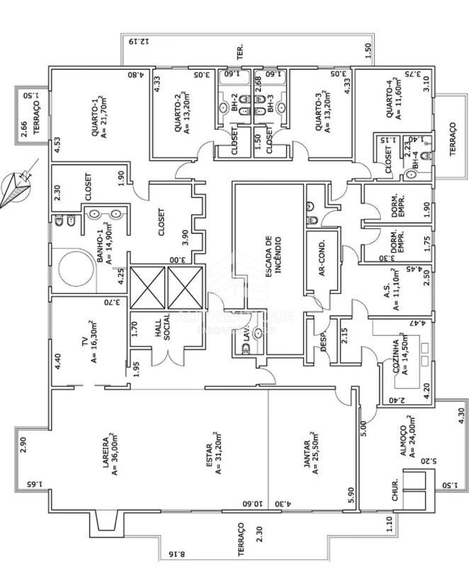 Apartamento, 4 quartos, 465 m² - Foto 40