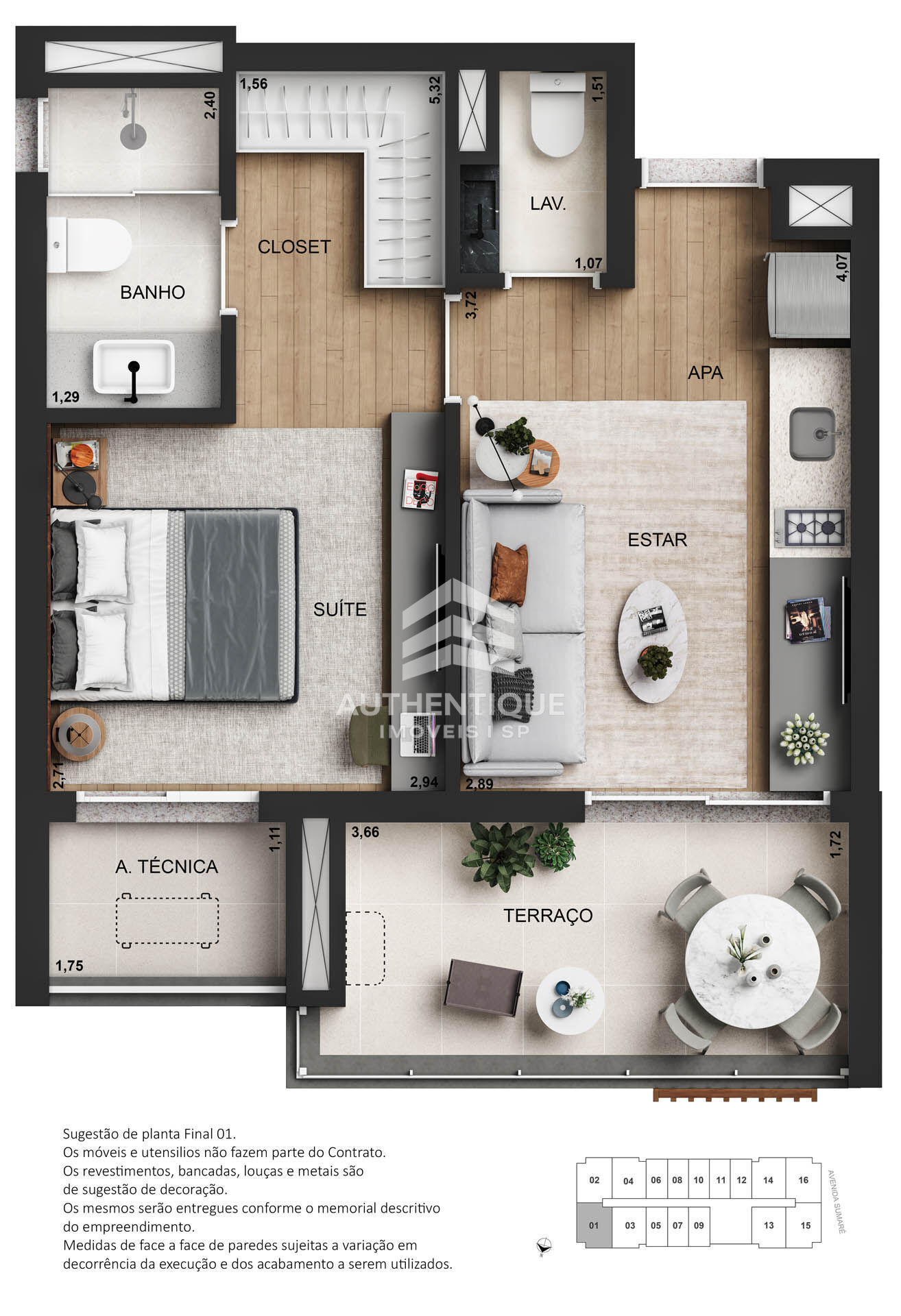 Apartamento, 1 quarto, 25 m² - Foto 37