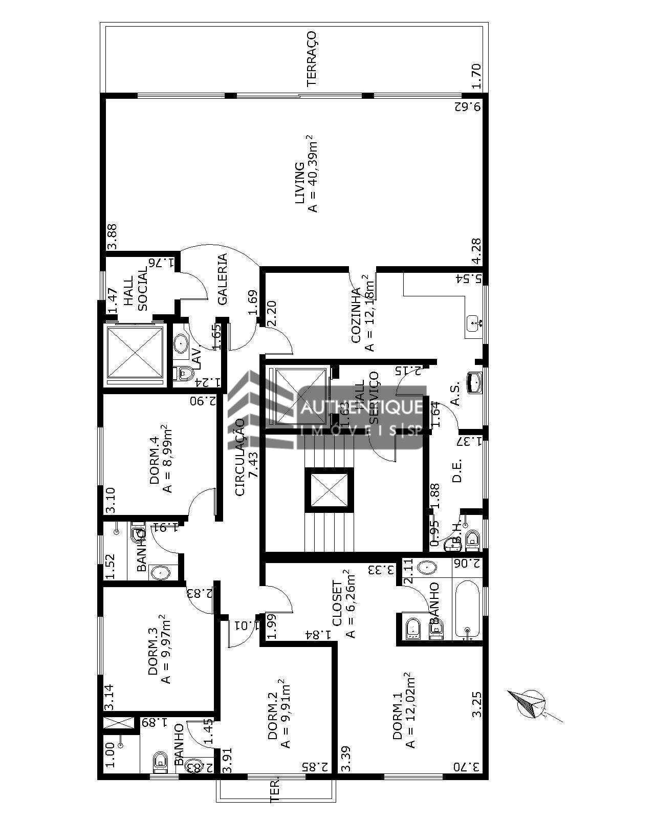 Apartamento à venda com 4 quartos, 157m² - Foto 9