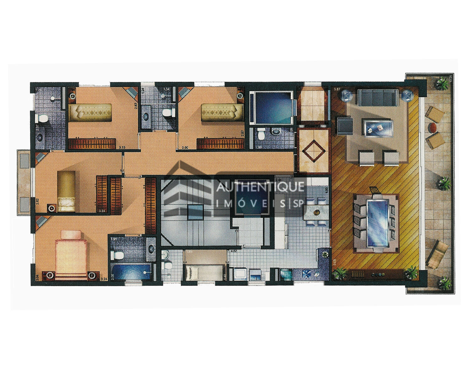 Apartamento à venda com 4 quartos, 157m² - Foto 10