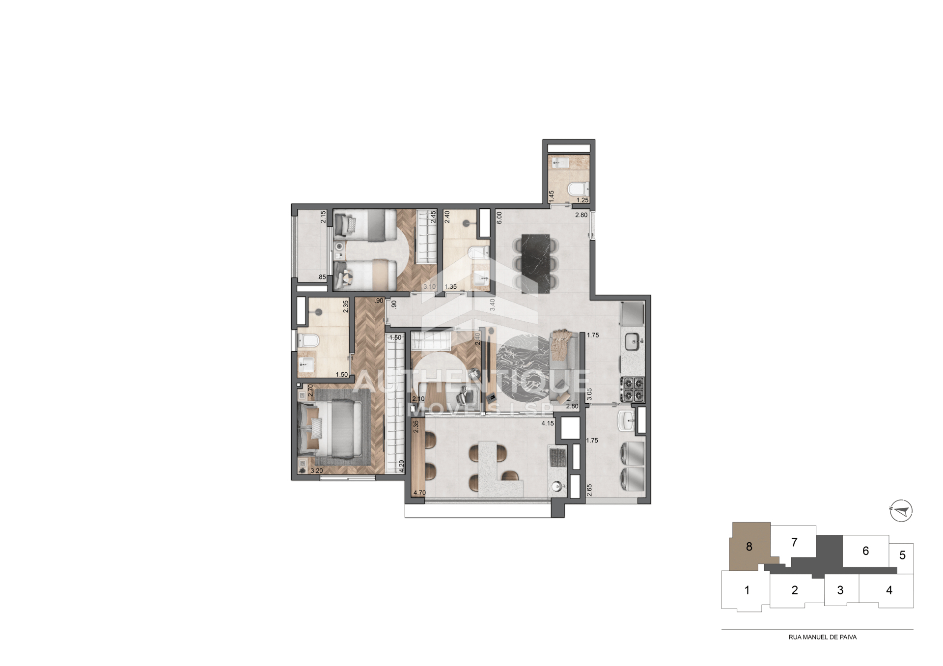 Apartamento, 1 quarto, 47 m² - Foto 26