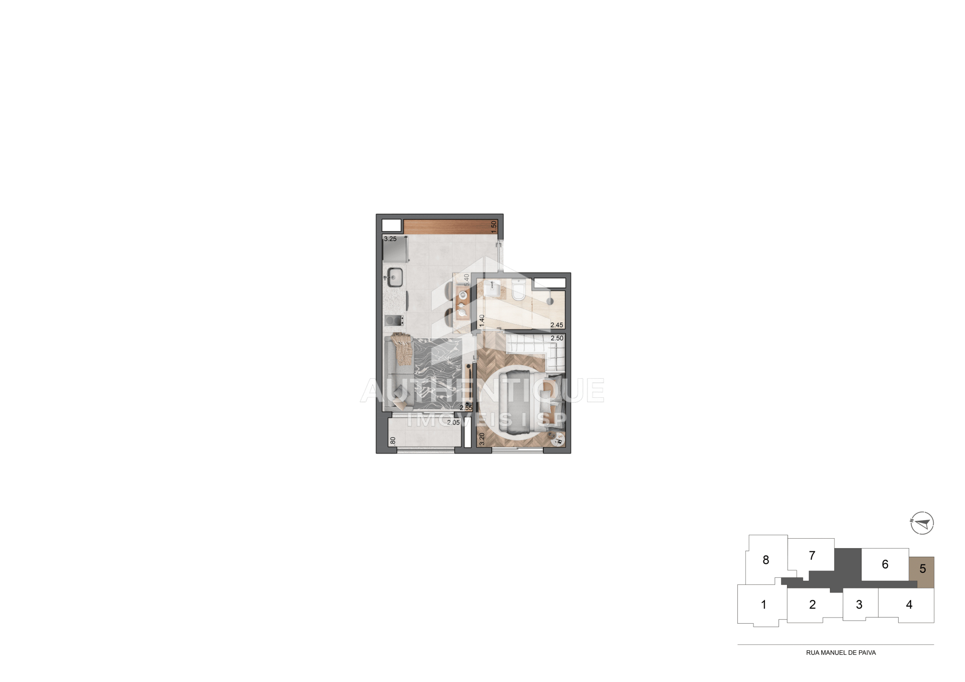 Apartamento, 1 quarto, 47 m² - Foto 19