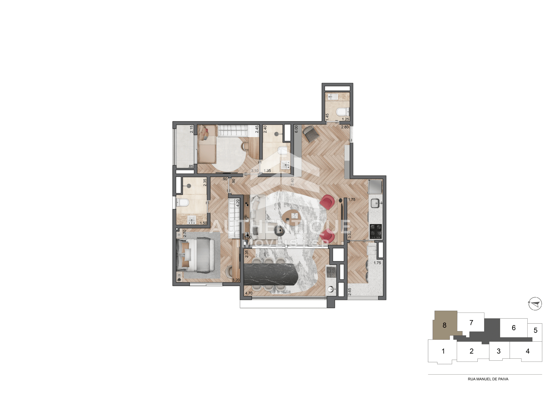 Apartamento, 1 quarto, 47 m² - Foto 25