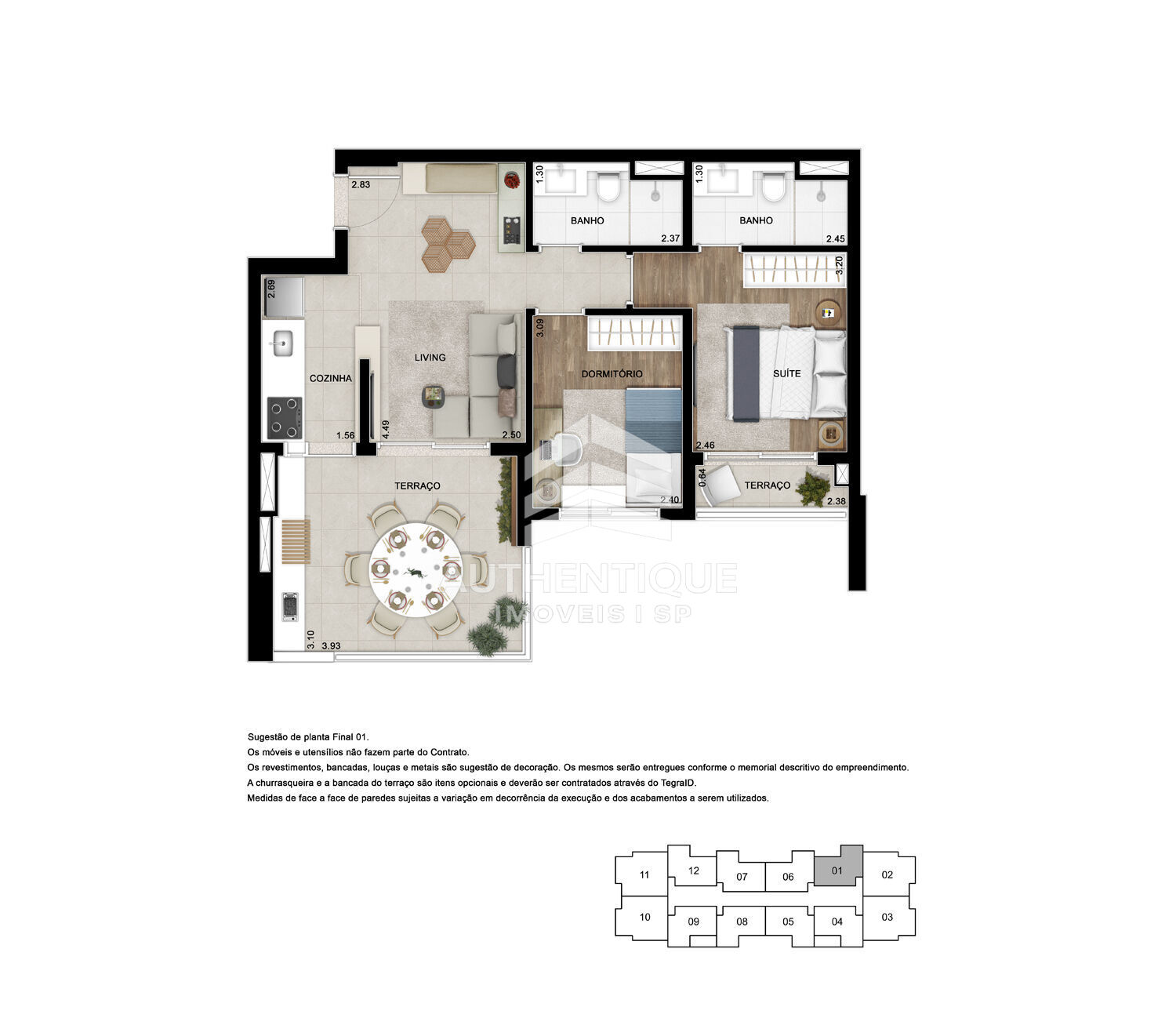 Apartamento, 2 quartos, 85 m² - Foto 43
