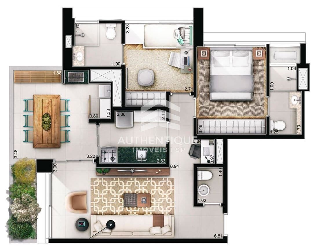 Apartamento, 2 quartos, 84 m² - Foto 18