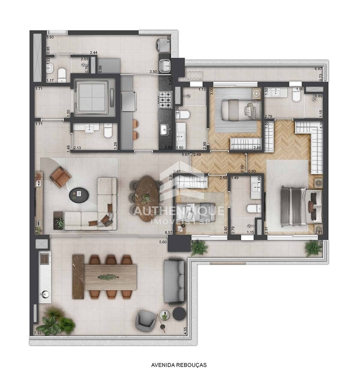 Apartamento, 2 quartos, 100 m² - Foto 26