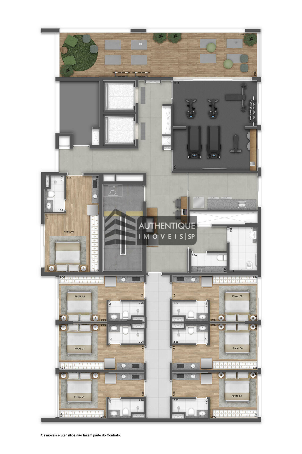 Apartamento à venda com 1 quarto, 17m² - Foto 8