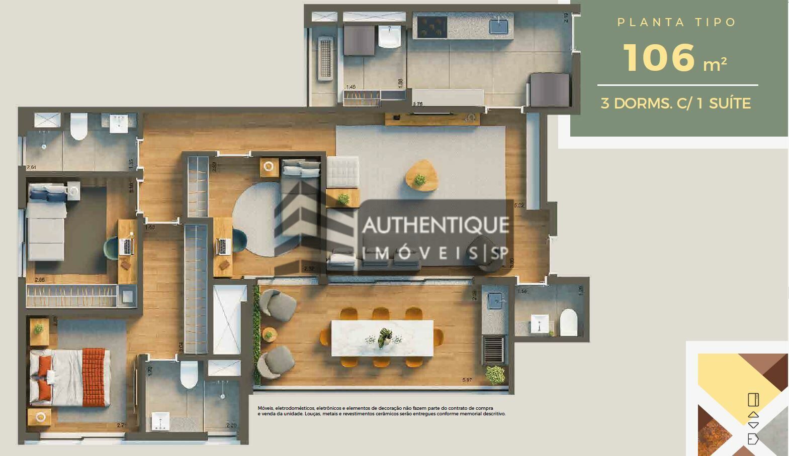 Apartamento à venda com 3 quartos, 106m² - Foto 16