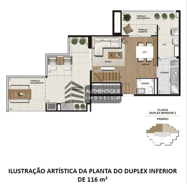 Cobertura à venda com 2 quartos, 116m² - Foto 27