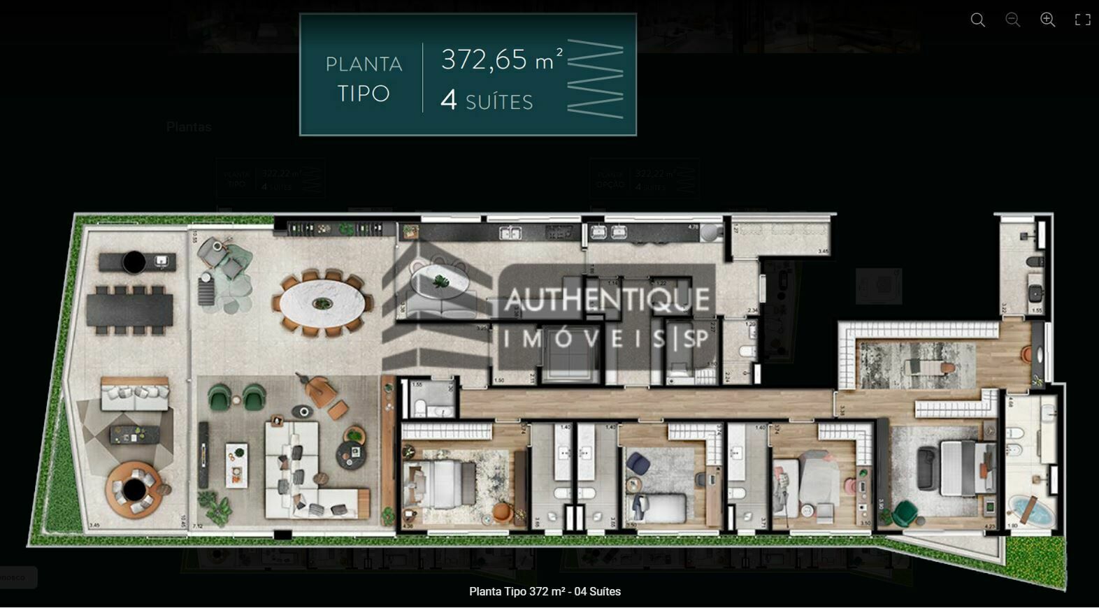 Apartamento à venda com 4 quartos, 372m² - Foto 19