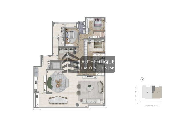 Apartamento à venda com 4 quartos, 269m² - Foto 21