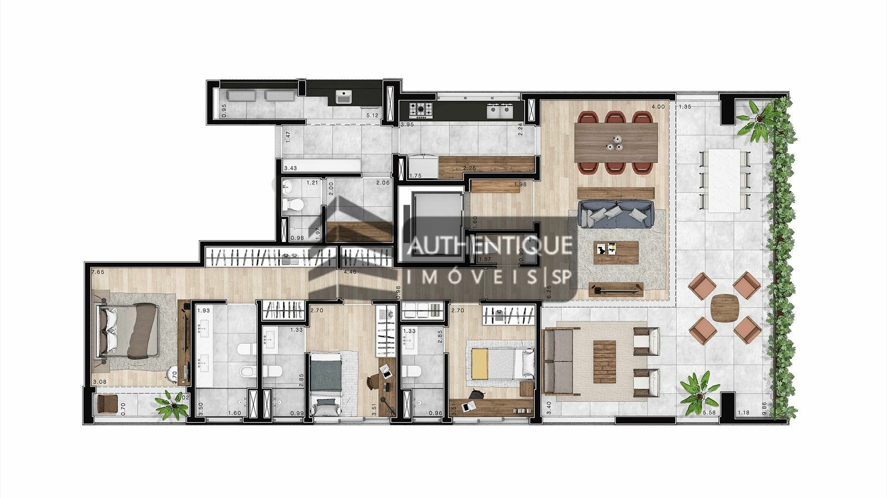 Apartamento, 2 quartos, 134 m² - Foto 35