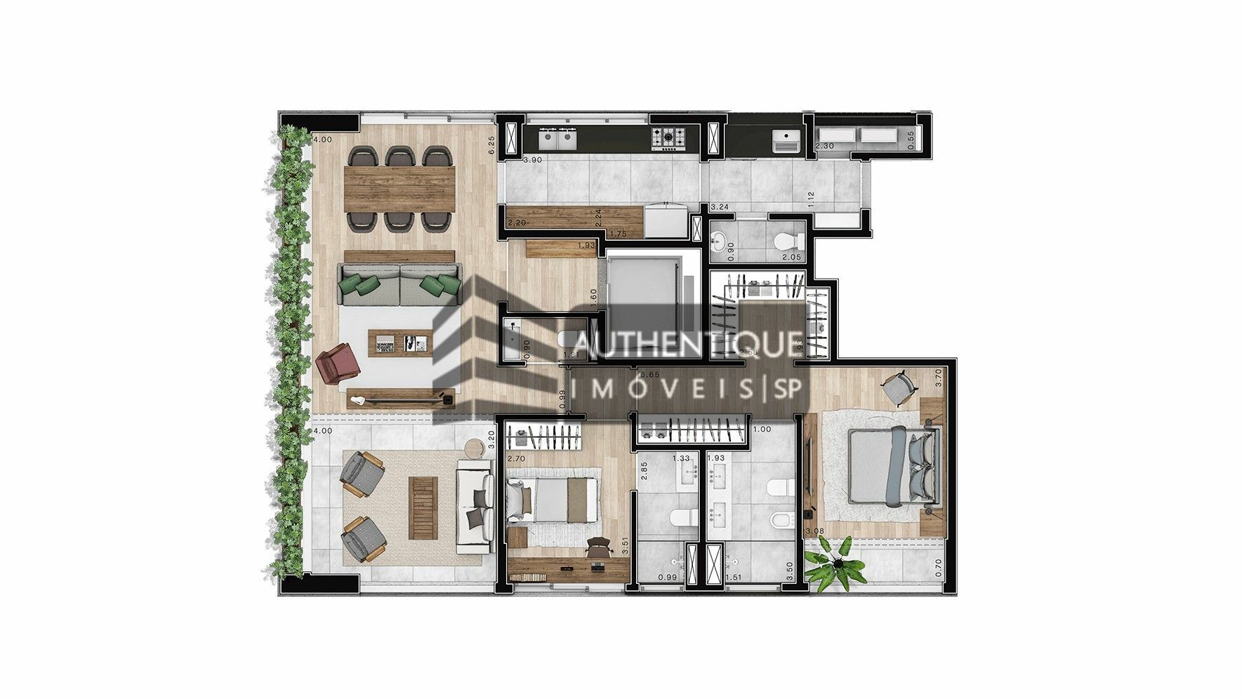 Apartamento, 2 quartos, 134 m² - Foto 36