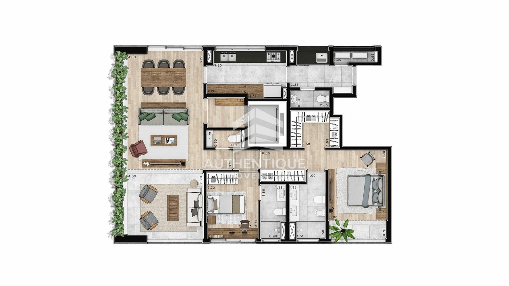 Apartamento, 2 quartos, 134 m² - Foto 36