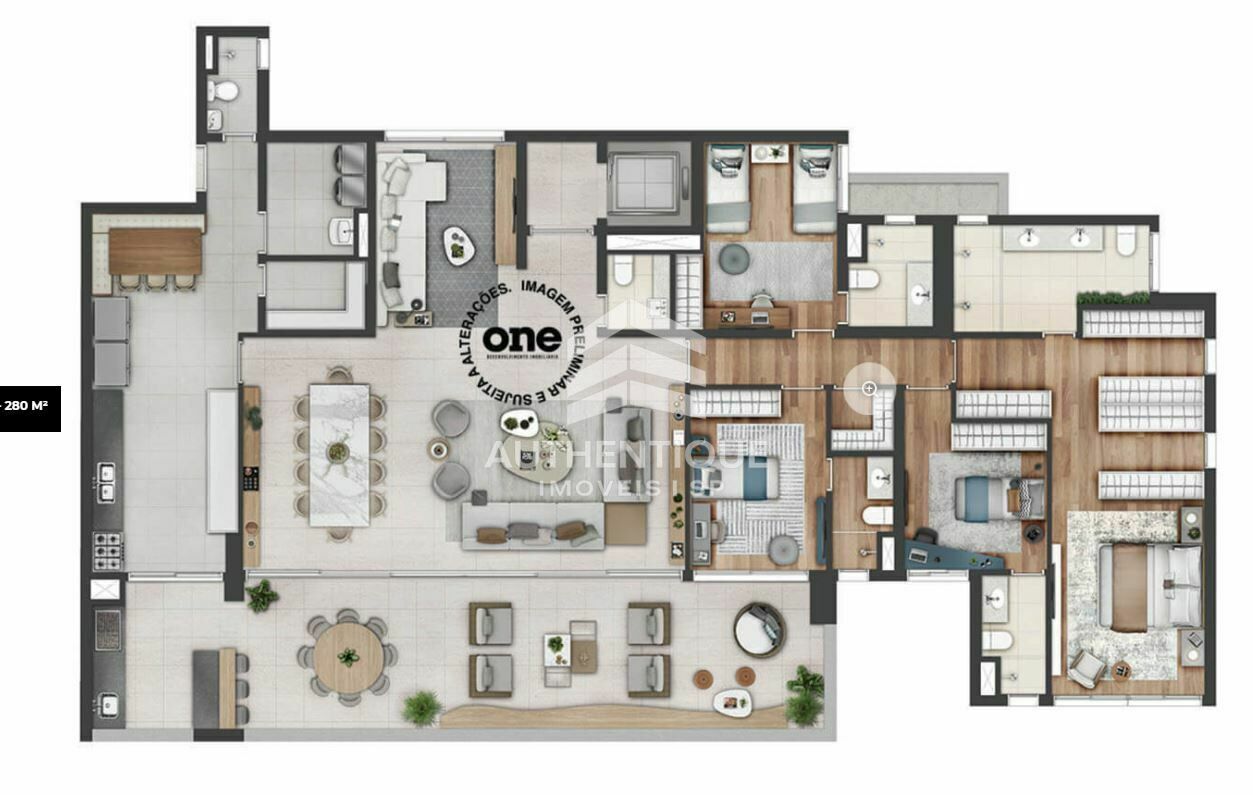 Cobertura, 4 quartos, 347 m² - Foto 12