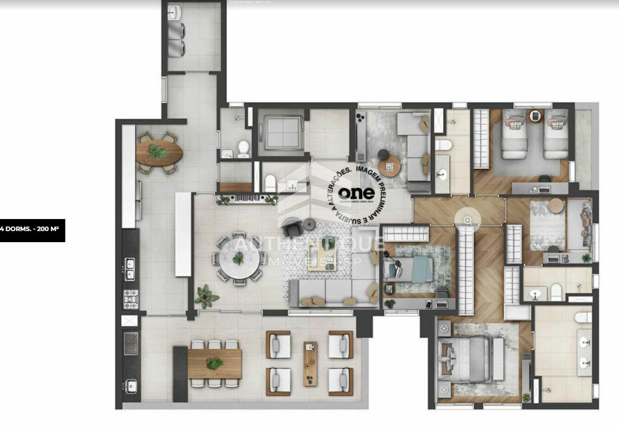 Cobertura, 4 quartos, 347 m² - Foto 11