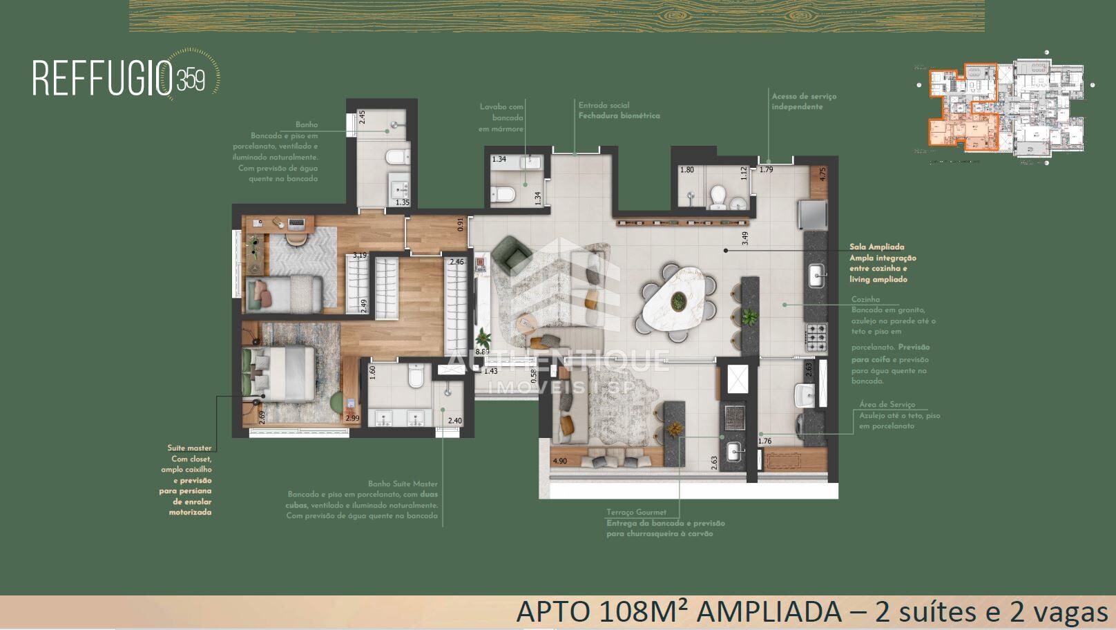 Apartamento, 3 quartos, 108 m² - Foto 18