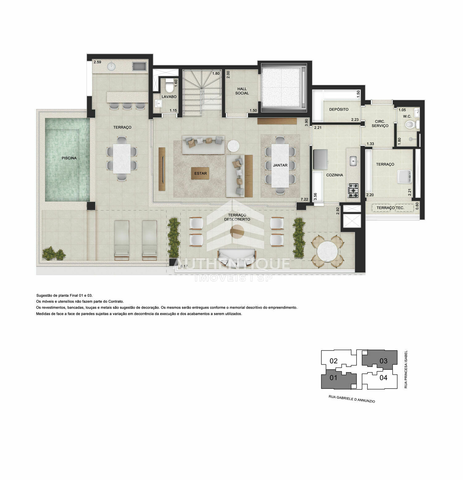 Apartamento, 4 quartos, 196 m² - Foto 50
