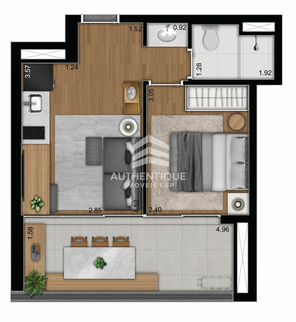 Apartamento, 2 quartos, 70 m² - Foto 17
