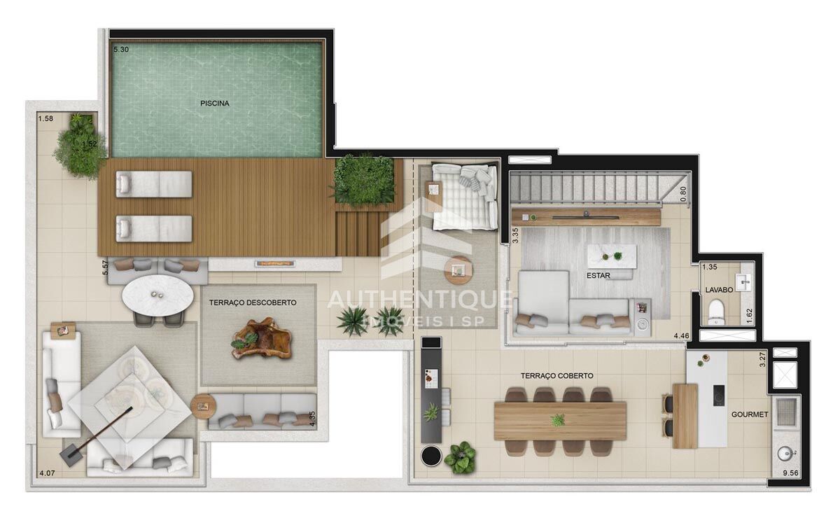 Cobertura, 4 quartos, 343 m² - Foto 32