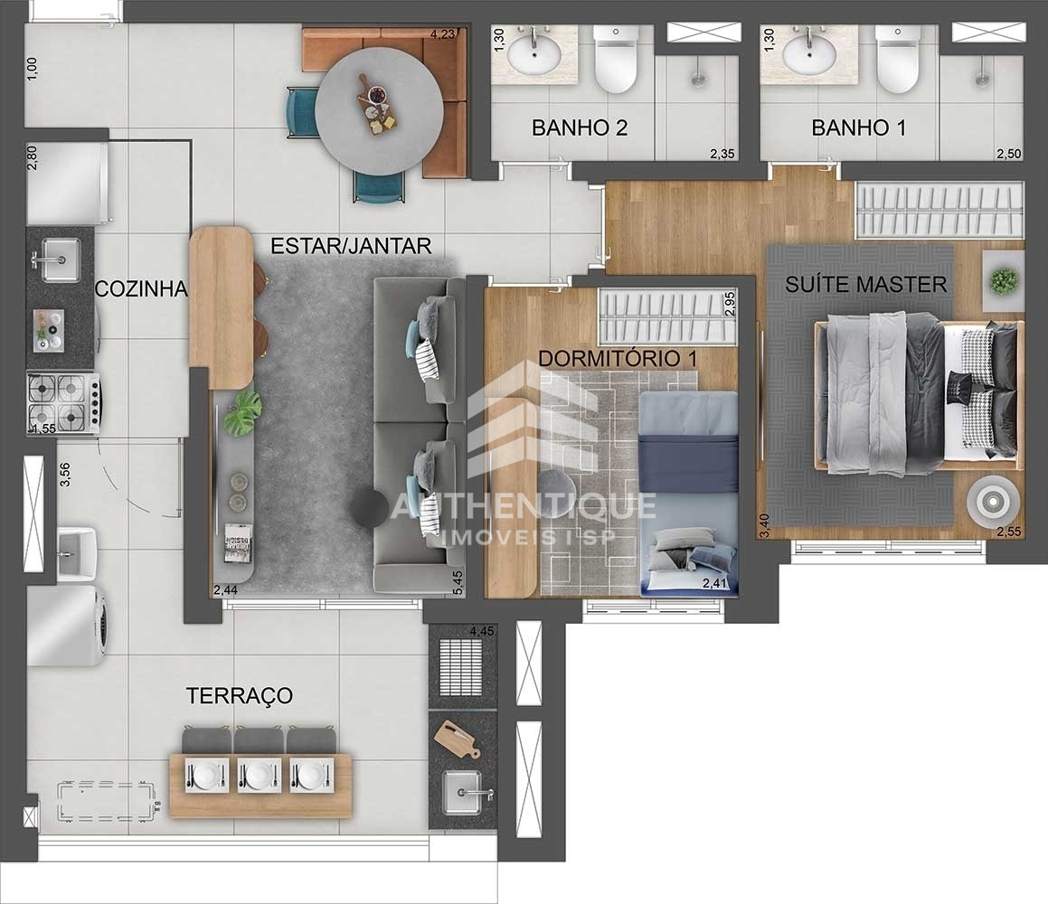 Apartamento, 3 quartos, 126 m² - Foto 32