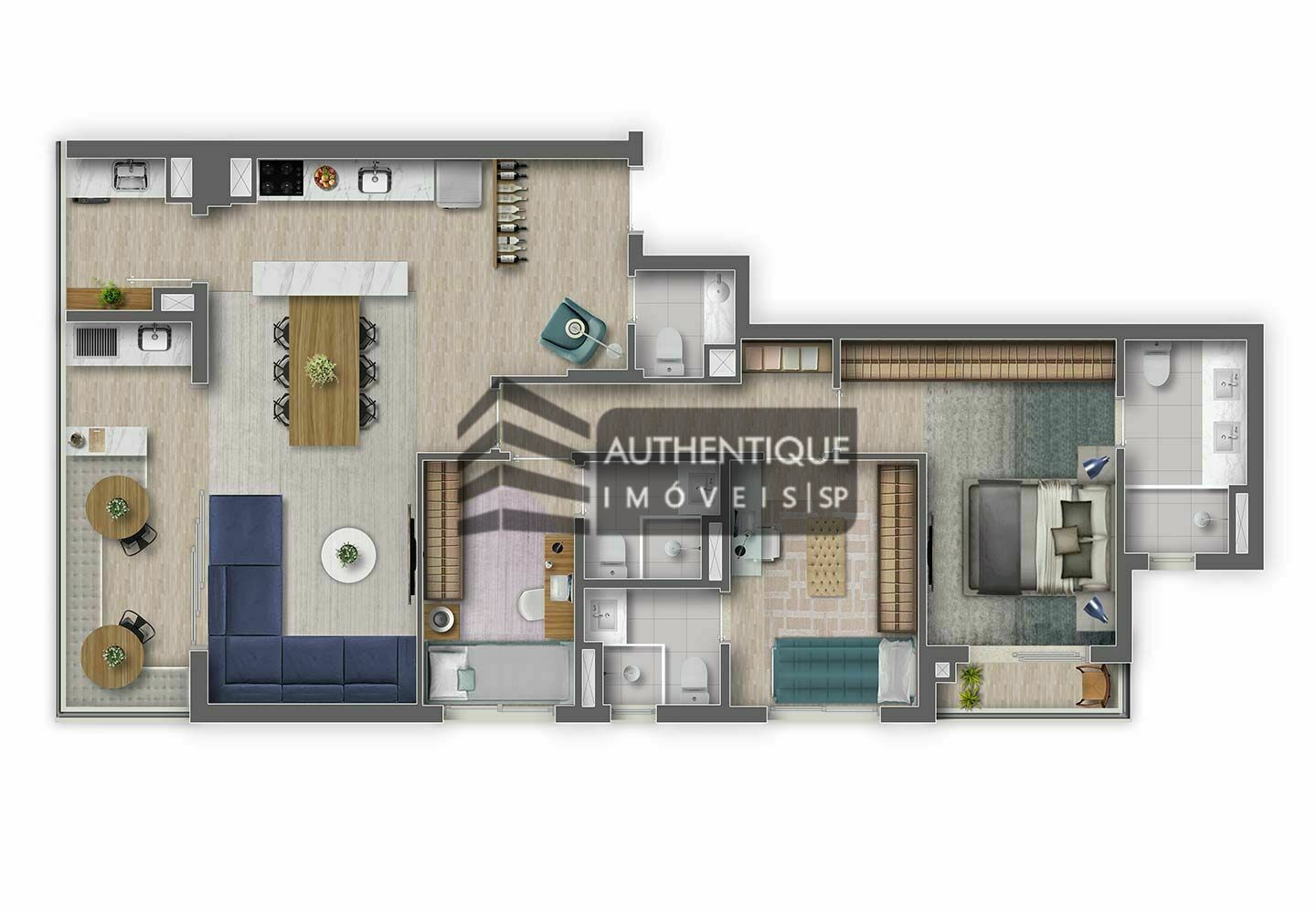 Apartamento, 2 quartos, 64 m² - Foto 24