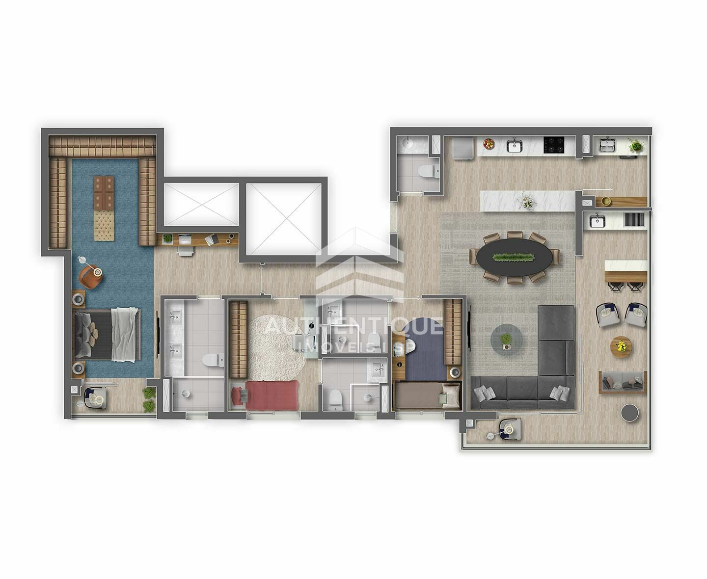 Apartamento, 3 quartos, 89 m² - Foto 22
