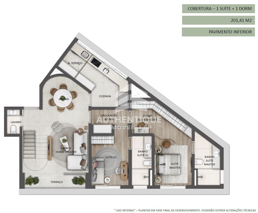 Apartamento, 3 quartos, 143 m² - Foto 23