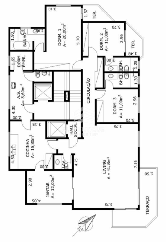 Apartamento, 3 quartos, 200 m² - Foto 10